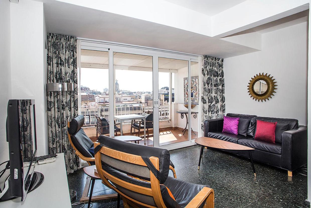 The Gran Via Penthouse Apartment Barcelona Exterior photo